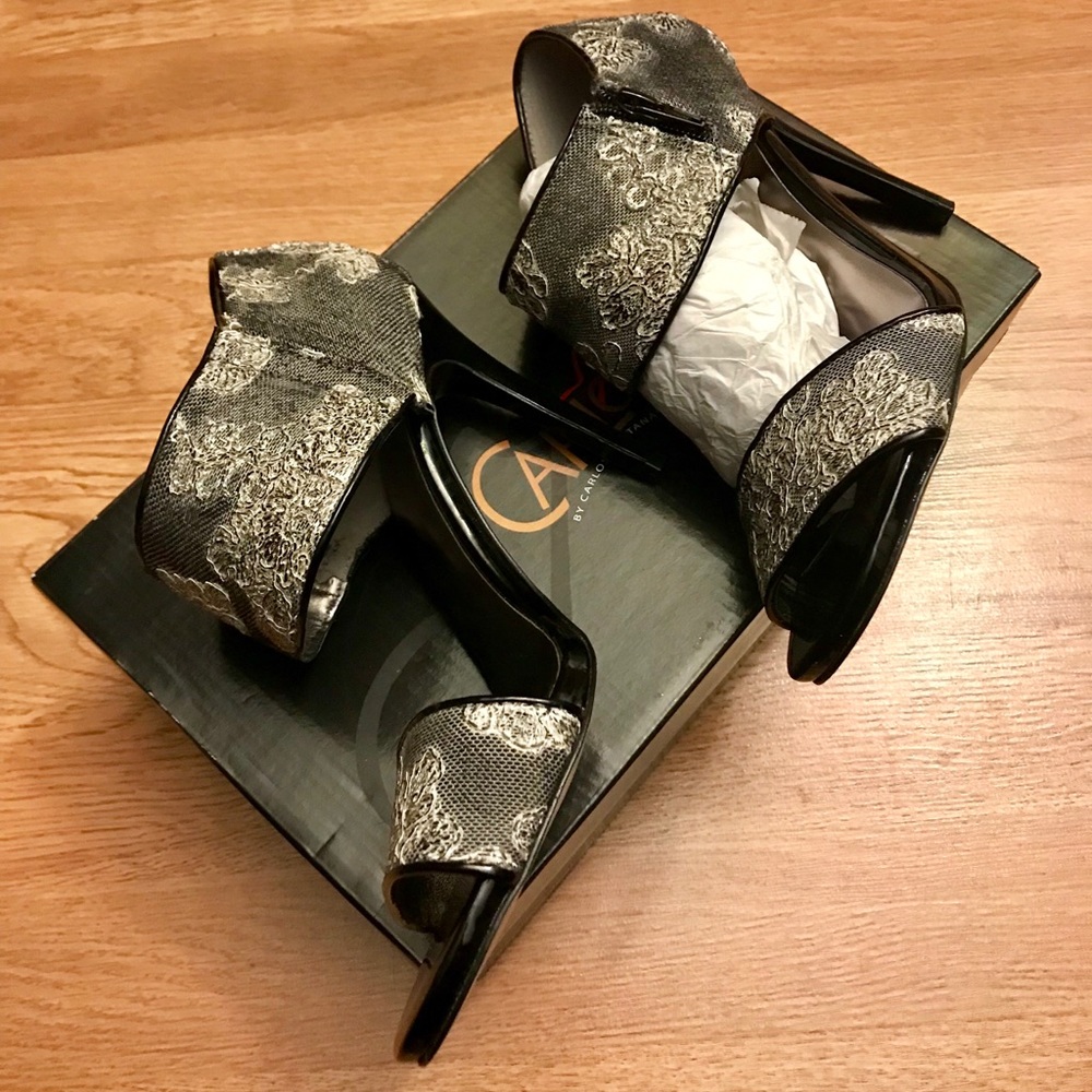 Carlos Santana Pumps grey tone